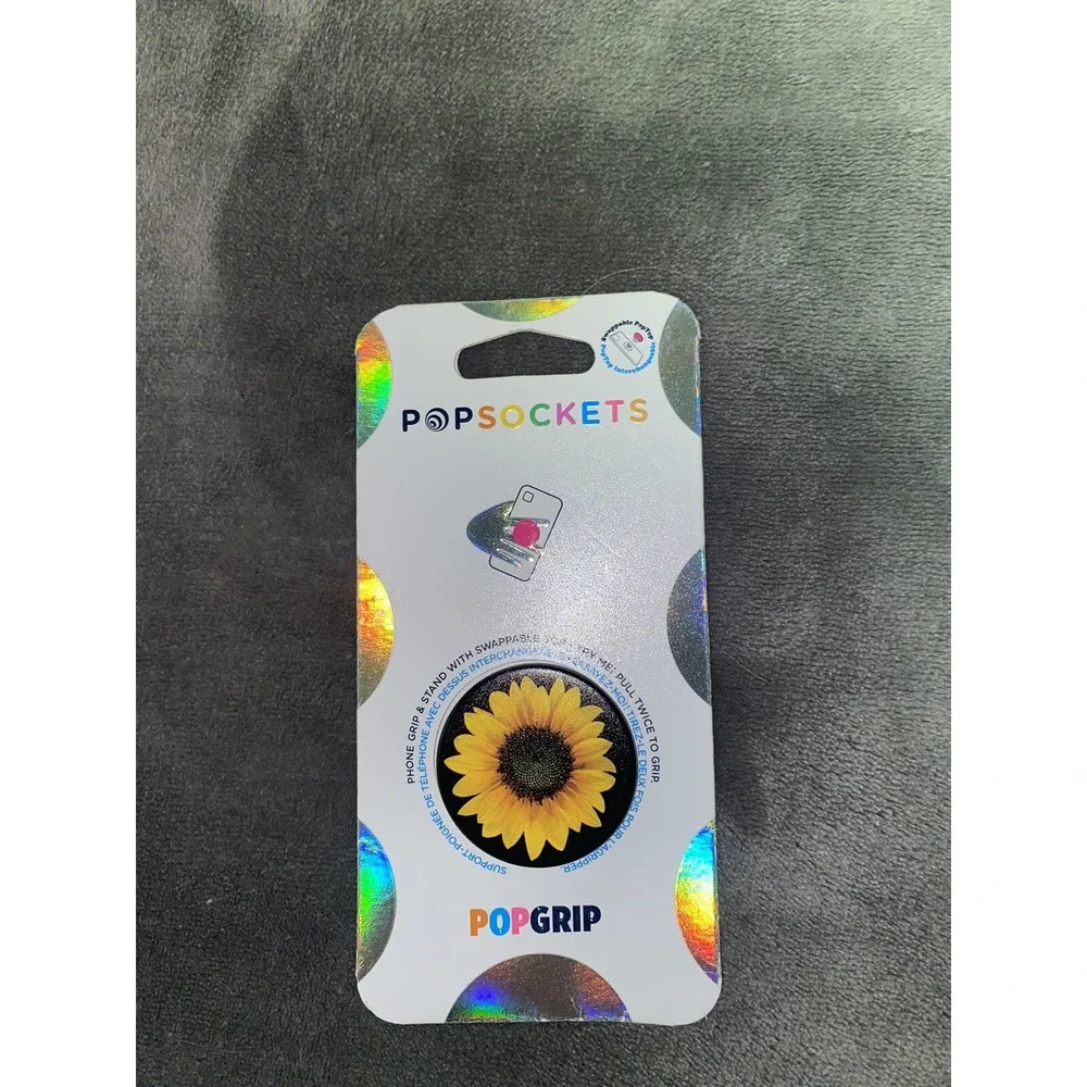 Sunflower PopSocket‎ POPGRIP , Plastic